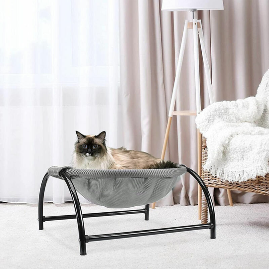 Monly - Cat Hammock Cat Bed Excellent Breathability Practical Wash Gray