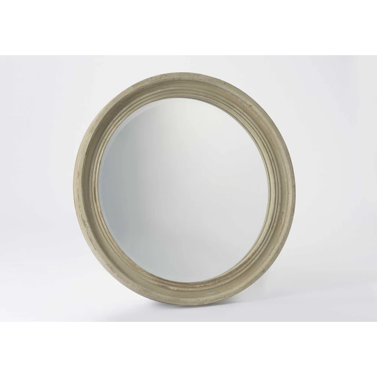 Veans Wood Accent Mirror