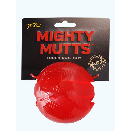 Petlove Mighty Mutts Rubber Ball Large