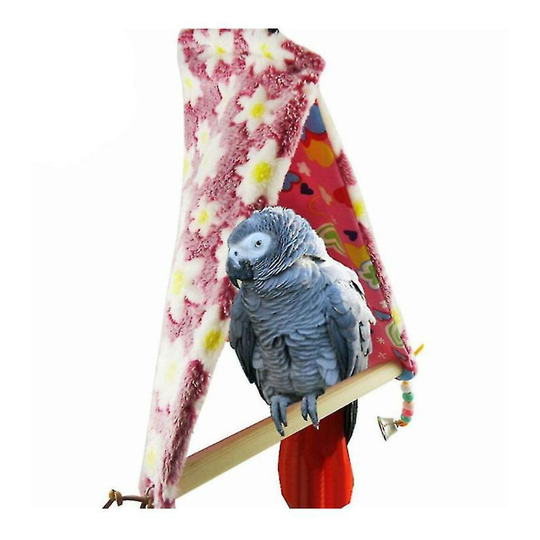 Bird Parrot Cotton Nest Toy Swing Stand Bar Parrot Toy Thsinde