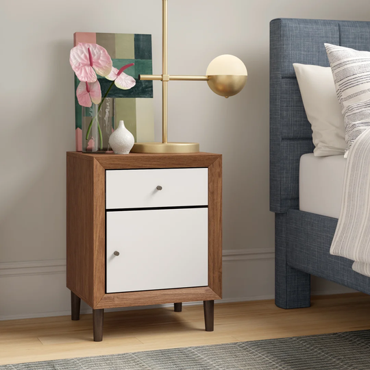 Sanibel 1 Drawer Bedside Table