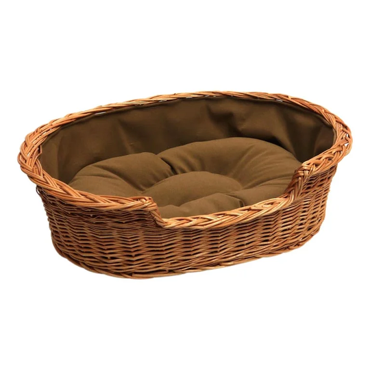 Galilea Pet Basket Bed in Brown