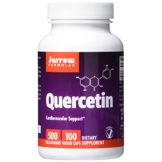 Jarrow Formulas Quercetin, Cardiovascular Support, 500 mg, 100 Veggie Caps