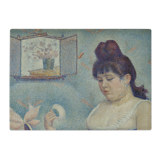 Woman Powdering Herself by Georges Seurat Chopping Board