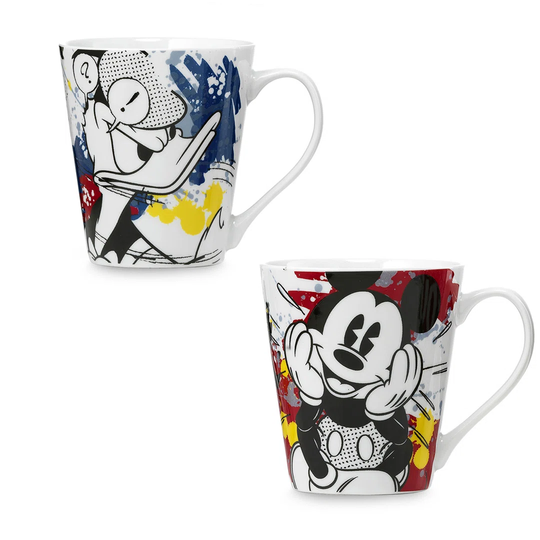 Mickey Classic Kit 2 Mugs Mickey Mouse And Donald Duck