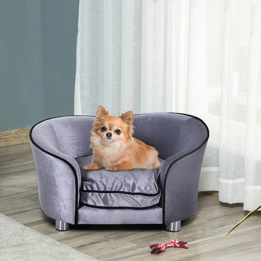 Dog Sofa in Purple