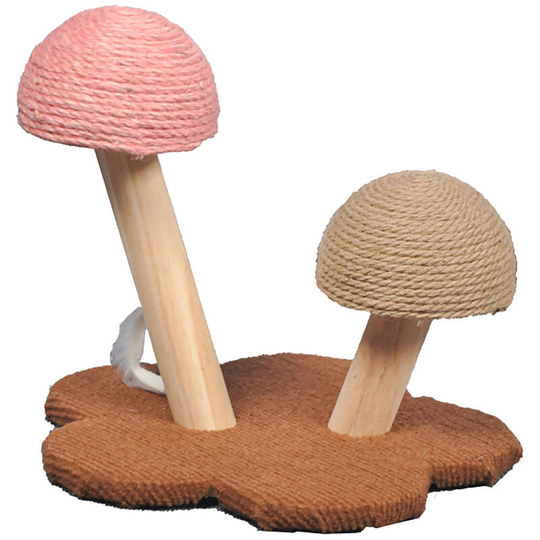 Mushroom Cat Scratcher Cat Scratching Post Small Cat Tree House Traning Toys for Kittens Pet Cat Interactive Toys
