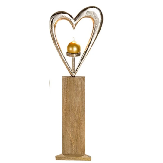 Wooden and Metal Votive