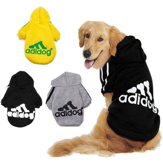 Litzee - Sport Dog/Cat Hoodie Size s to 9XL 7 colours, Black , 5XL