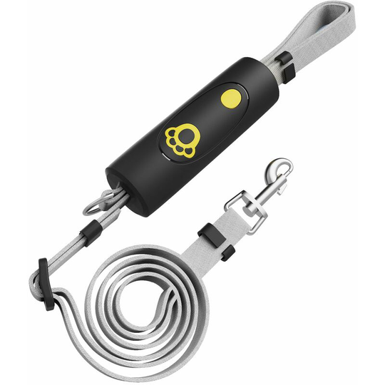 Dog Lead Dog Leash Innovative Design with Quick Lock Strong Lead Reflective Training Walking Handle for Puppy Small Dogs,,Black