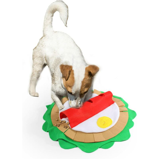 Briday - Sandwich Snuffle Mat for Dogs Food Sniffing Feeding Mat, Dog Brain Games Puzzle Toys for Boredom, Encourages Natural Foraging Skills for