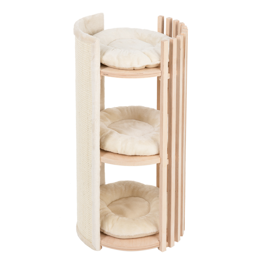 Natural Paradise Scratching Barrel - Lily - Cream