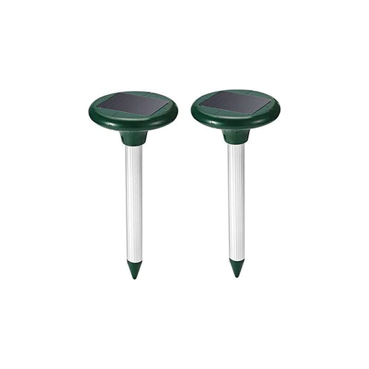 Echoo - Ultrasonic Mole Repellent Solar Snake Repellent Waterproof Mole Traps Anti-Moles Against Voles