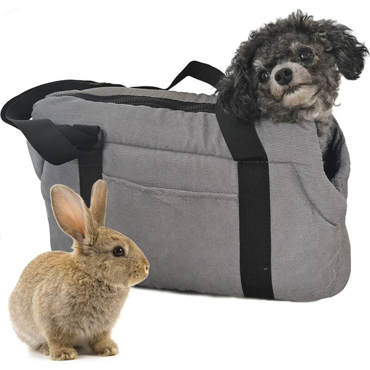 Washable Dog Carrier Bag Handbag for Small Dog Cat Basket Carrier Travel Bag Chihuahua Gray s