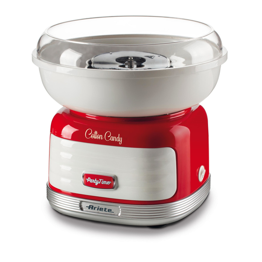Ariete 2973 Cotton Candy Party Time 450W Candy Floss Maker