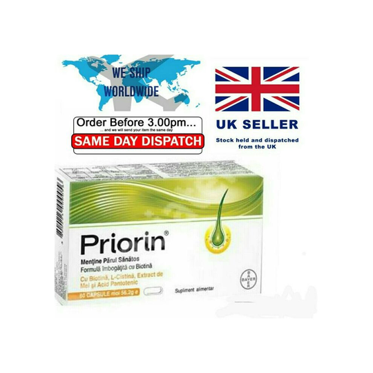 PRIORIN 60 cps Hair Growth Hair Loss Treat.Max strength . Hair Care
