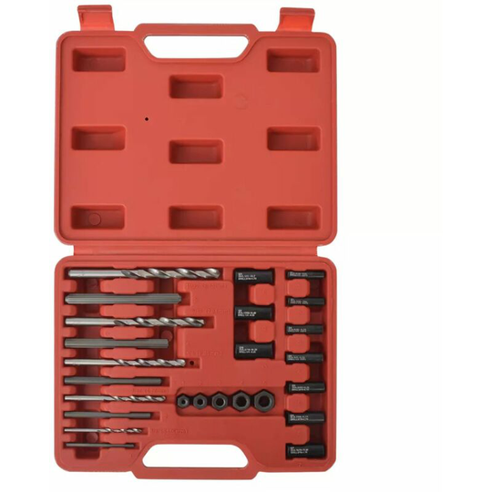 Topdeal - 25 Piece Bolt Extractor Set Steel VDTD07819
