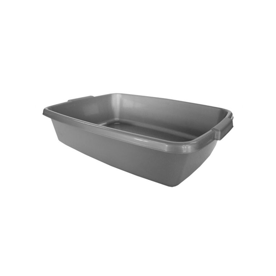 Deluxe Cat Litter Tray (One Size) (Grey) - Grey - Thumbs Up