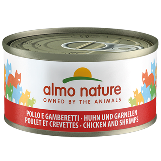 Almo Nature Mega Pack 48 x 70g - Chicken & Shrimp