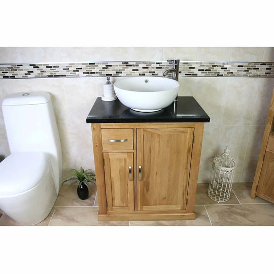 Defranco 750mm Free-Standing Single Vanity Unit