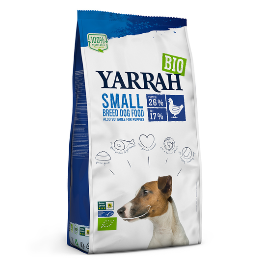 Yarrah Organic Small Breed with Organic Chicken - Economy Pack: 2 x 5kg