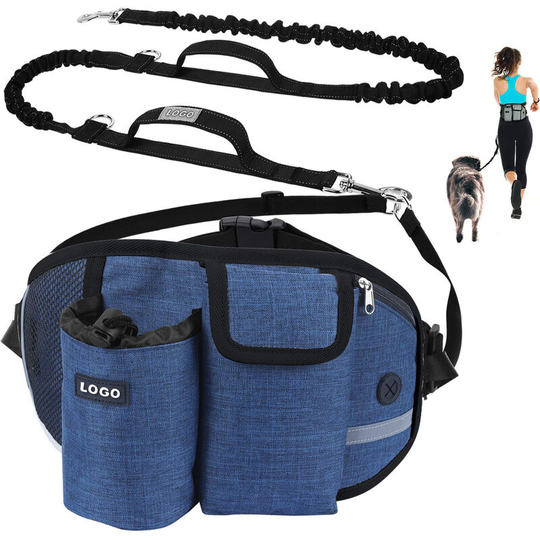 Betterlifegb - Leash, dog leaves, handsfree dog, up to 110kg shock absorption, comfortable, reflective seam, ideal for running, jogging and walking
