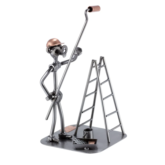 Painter with Roller Screw Man Roberge