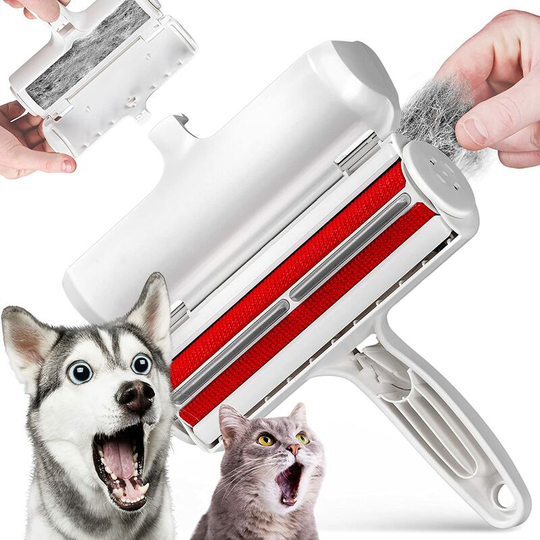 Pet Hair Remover - Reusable Cat and Dog Hair Remover for Furniture, Sofas, Carpets, Car Seats and Bedding - Eco-Friendly, Portable, Multi-Surface
