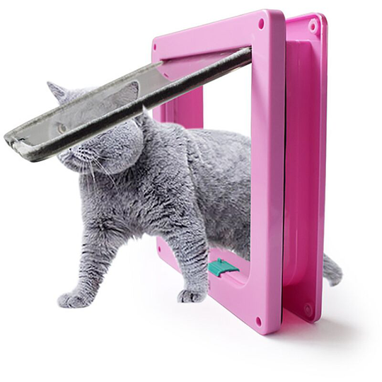Pet Supplies Can Check Pink l l Door Input and Output Management