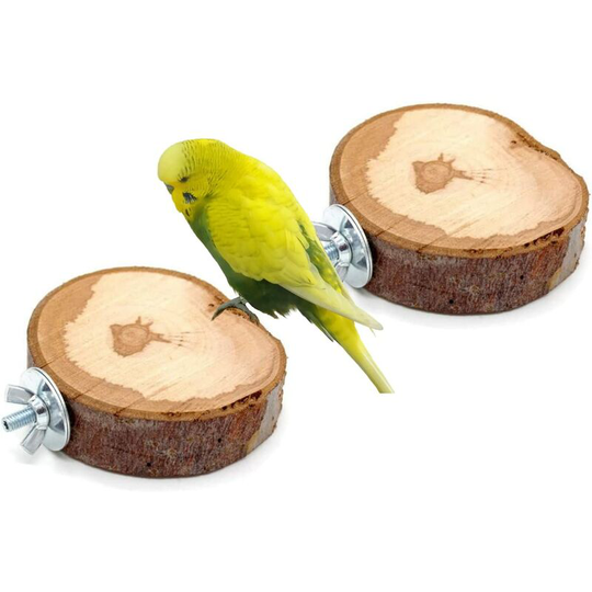 2 Wild Apple Seating Boards - Seating Boards Should Not Be Missing in Any Bird Cage