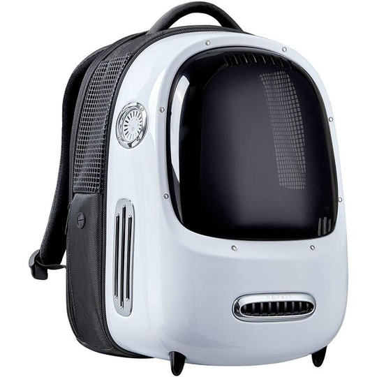 Pet Backpack Travel Backpack For Cat Integrated Fan Lighting Backpack for Puppy Backpack Ventilated Pet Backpack Comfortable Comfortable Outdoor