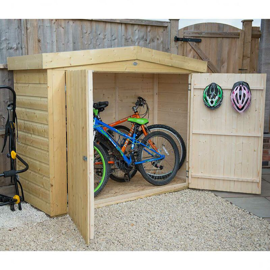 Wooden Apex Shiplap Pressure Treated 2000L Garden Bike Store