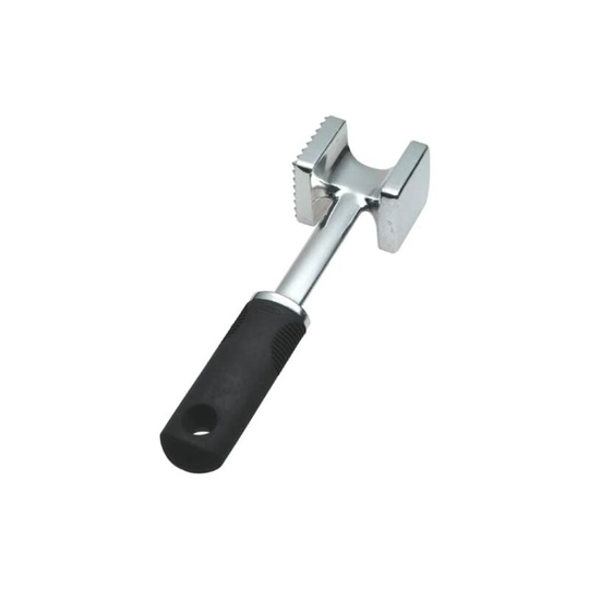 Meat Tenderizer Double Sided Heavy Duty Aluminum Meat Hammer 140 Spikes and Flat Kitchen Hammer Chicken Hammer Cooking Hammer Chicken/Beef/Pork/Nuts