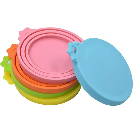 Soekavia - Can Covers Universal Silicone Can Lids for Pet Food Cans Fits Most Standard Size Dog and Cat Can Tops bpa co.ukee