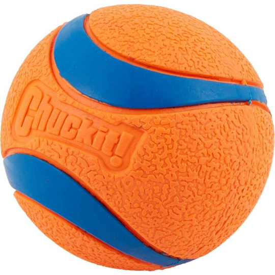 Durable High Bounce Rubber Dog Ball, Launcher Compatible, 1 Pack, Small, (Packaging May Vary)
