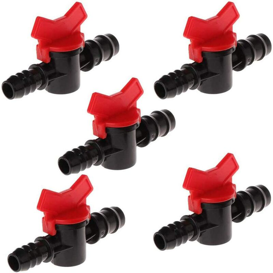 Valve Watering Switch PE Plastic Valve Aquarium Accessories with Valves Globe Valve Valve Regulator Used for Garden Lawn Irrigation and Fish Tank 5