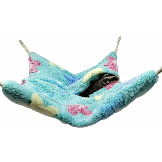 Envelope Shape Small Pet Hanging Nap Sack Sleep Sack Bed, Sugar Glider Cage Hammock