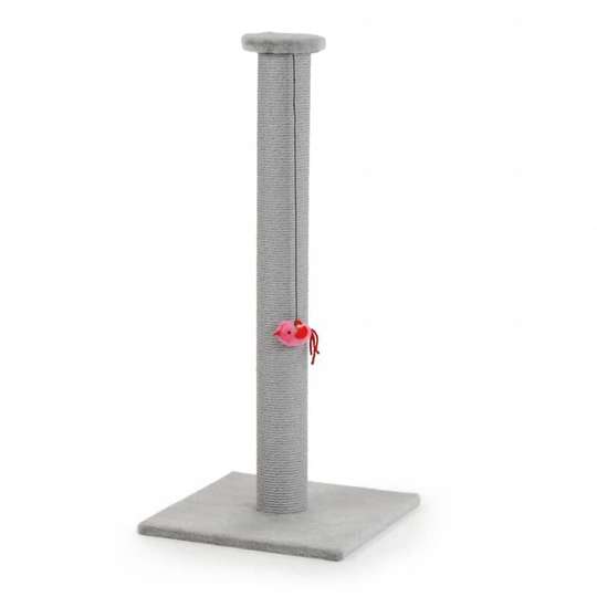 Cat Scratching Post Figo xl 40x40x90 cm Grey 408815 Beeztees Grey