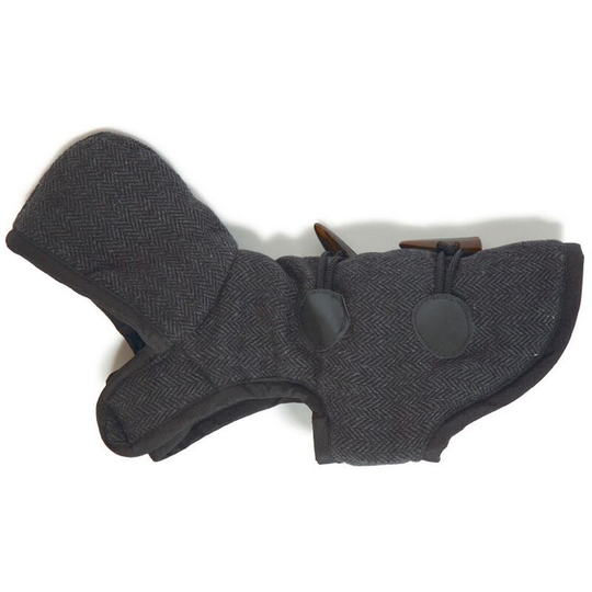 Duffle Dog Coat (35cm) (Grey) - Grey - Danish Design Pet Products
