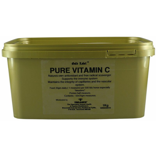 Pure Vitamin c - 1 Kg - VC1 - Gold Label