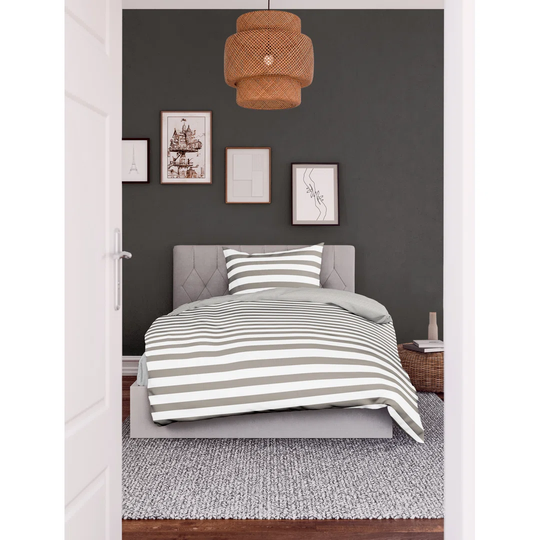 Edwin 100% Cotton 206 TC Duvet Cover Set