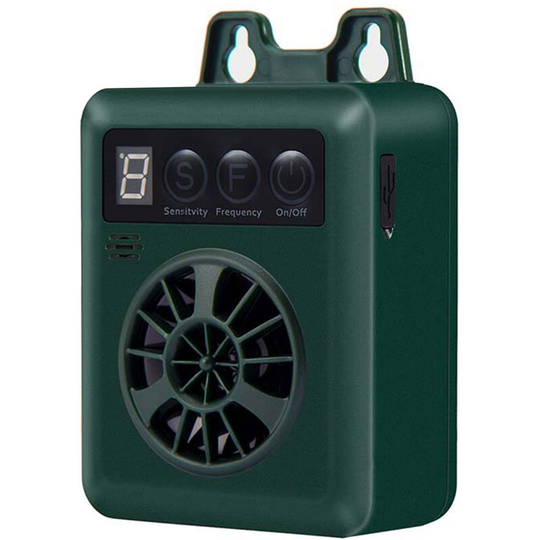 New Ultrasonic Bark Control Mini Ultrasonic Dog Trainer, with adjustable sensitivity and frequency
