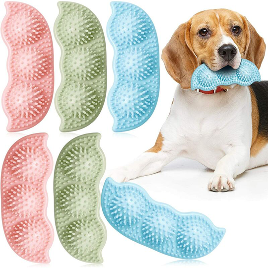 6 Pieces Chew Toys for Dog and Puppy, 2-7 Months Puppies Teething Toy, Pet Puppy Dog Chew Toys Teething, Gums, Dog Teeth Cleaning