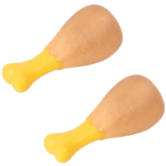 Pet Squeak Chew Toy Funny Chicken Leg For Small Large Dog Cat Puppy