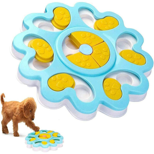 Dog Feeder with Treat Dispenser for Chios