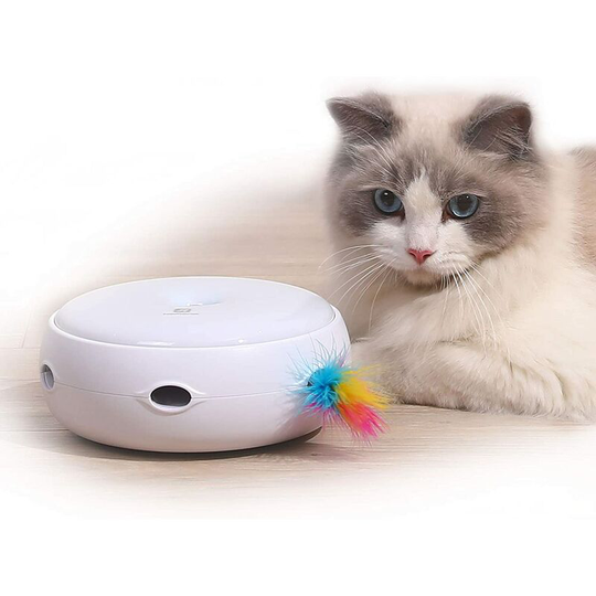 Soekavia - Cat Teaser Interactive Toy Smart Kitten Toy Electronic Automatic Random Torsion Spring