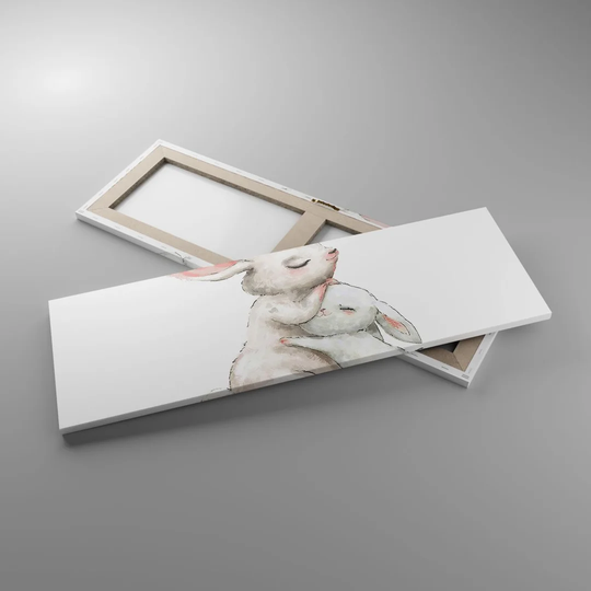 Rabbit Hare Children'S - Wrapped Canvas Painting