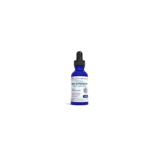PRO-Burn Max Strength Diet Drops Weight Management Support Energy Boost 60 ml - 1 Month Supply