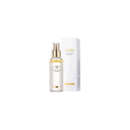 d'Alba White Truffle First Spray Serum l All-in-one Glowing Serum Mist, White Truffle for Anti-Aging, Avocado Oil, Ultra-Hydrating,