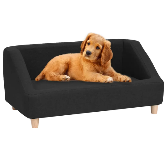 Smythe Dog Sofa in Black